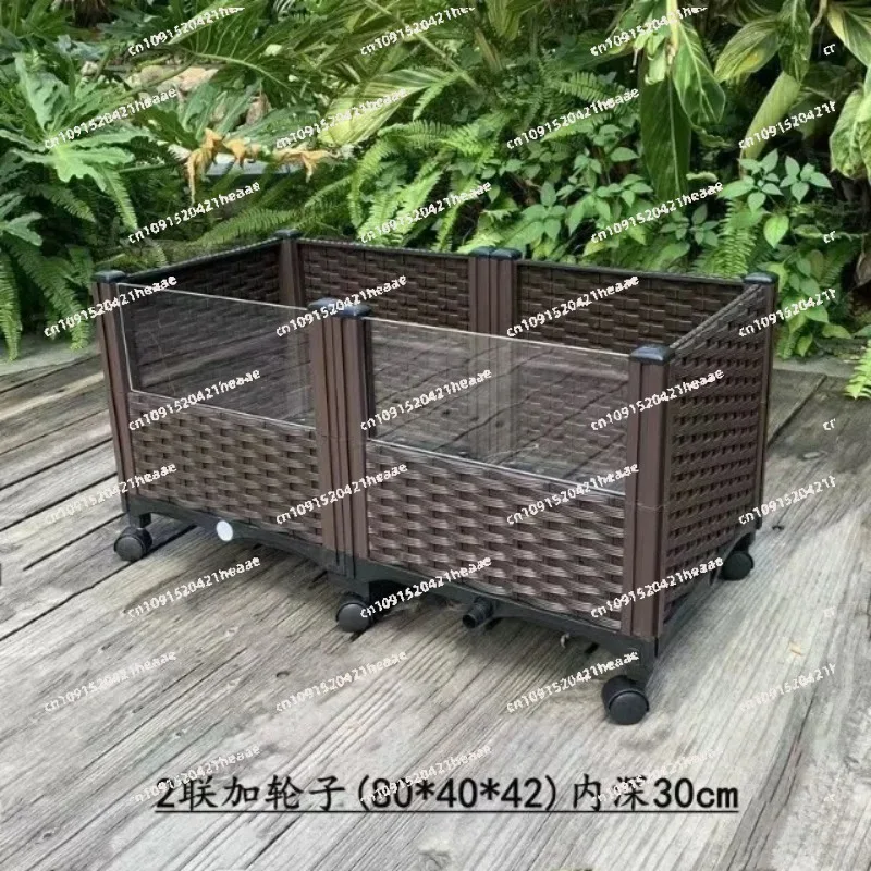 Suitable for Household Outdoor Turtle Special Box， Multi-size Landscape Amphibious Indoor Ecological Tank Breeding