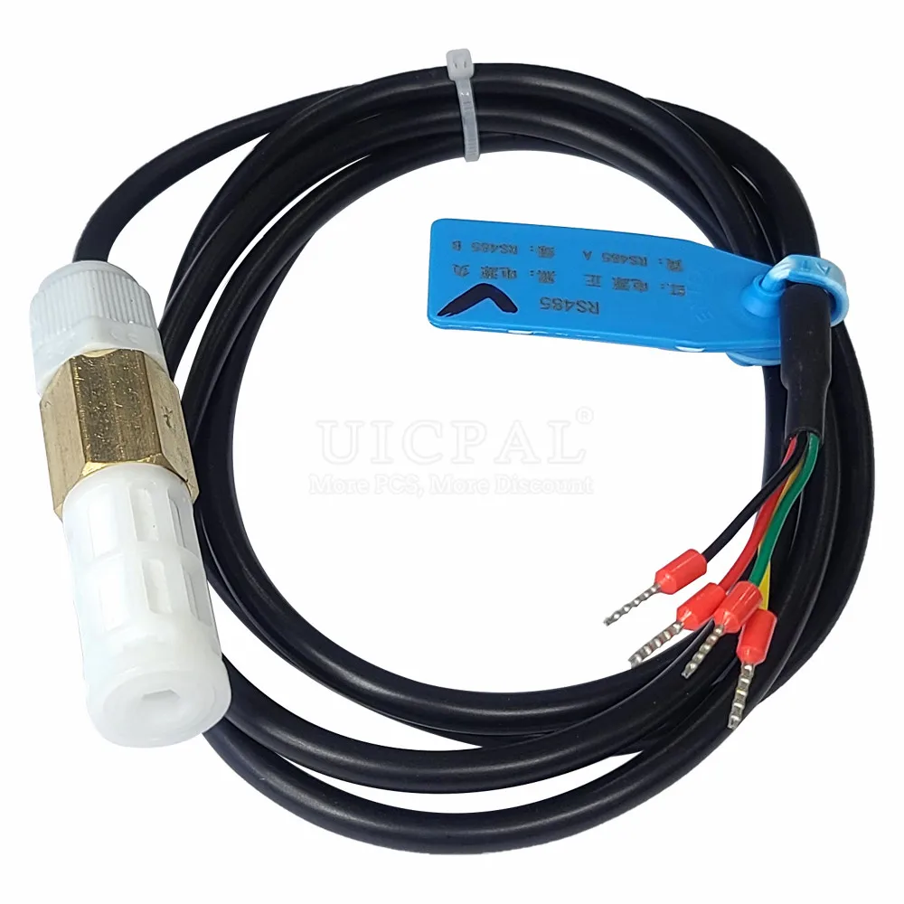 RS485 SHT30 Temperatur-Feuchtigkeitssensor-Sondenkabel für Modbus RTU PE PVC-Metallsonde Hochpräzises Sensormodul 1 m Länge – Detail 11