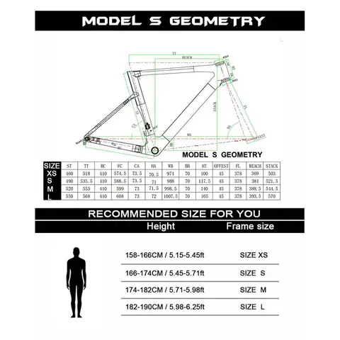 HYGGE Aerodynamisk EPS-gjuten kolfiberram MODEL S KOLFIBERRAM, utrustad med det nyligen lanserade aerodynamiska AERONE-styret 6 best sales minibike-ram - №4