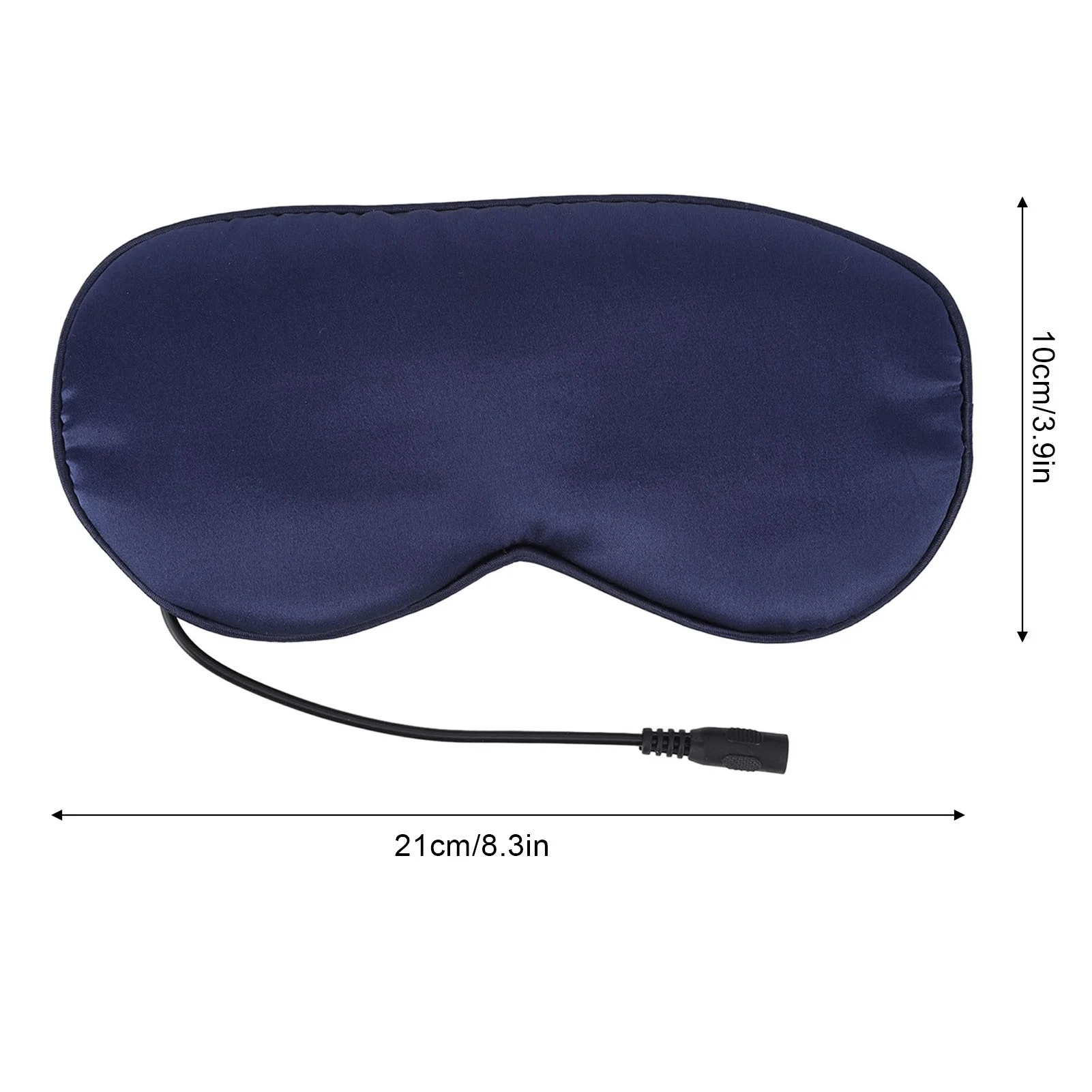 Heated Eye Mask Temperature Timer Control 3 Speeds Adjustment Stress Relief Silk USB Sleep Heating Eye Mask