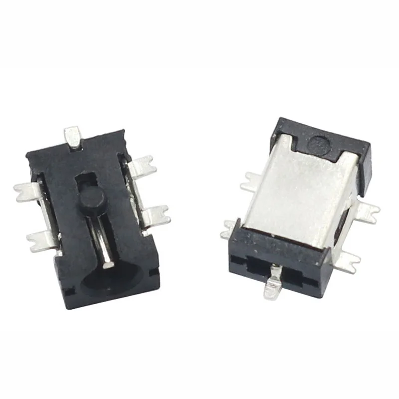 DC socket Power socket DC-057 core 0.6 SMT 5-pin patch plug-in high temperature resistant DC power port