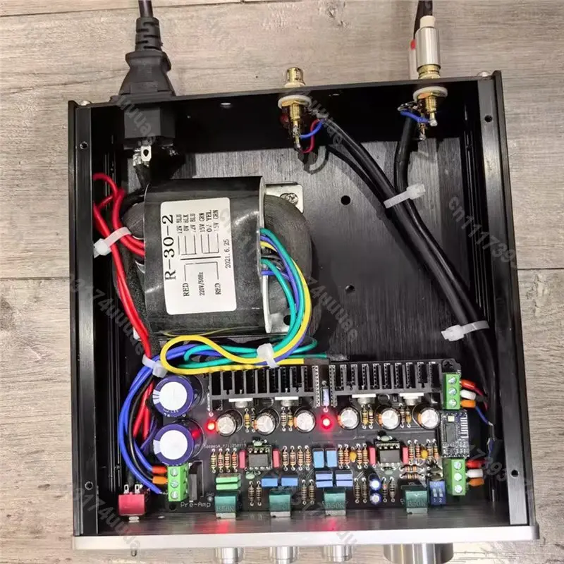 Hi-Fi Preamp Board Bluetooth, Tube Sound Tone Preamplifier, Parallel Design High-Fidelity Tube-Sounding Board