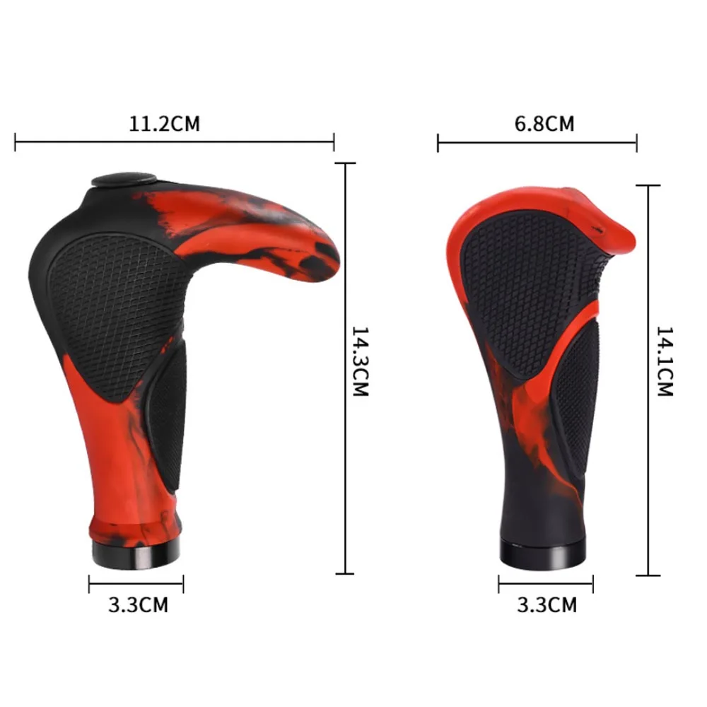 Mountain Bike Bullhorn Meatball Vice Grip Riding Equipment Bike Engineering One Piece Non-slip Bike Handlebar Cover