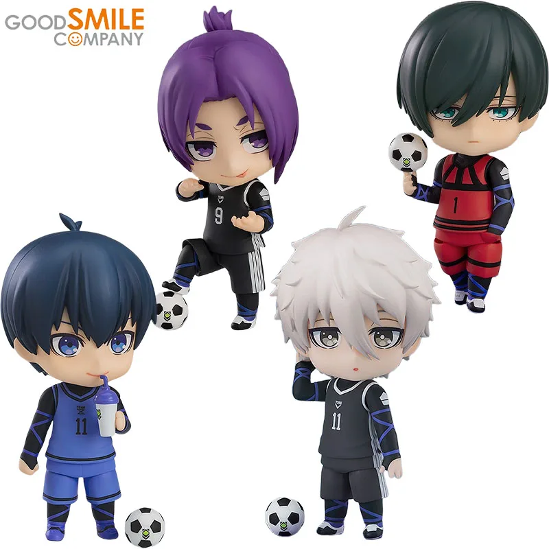 

Подлинная фигурка из аниме ГСК Nendoroid BLUE LOCK, Isagi Yoichi Rin Itoshi Nagi Seishiro Mikage Reo, игрушки для детей, Подарочная модель