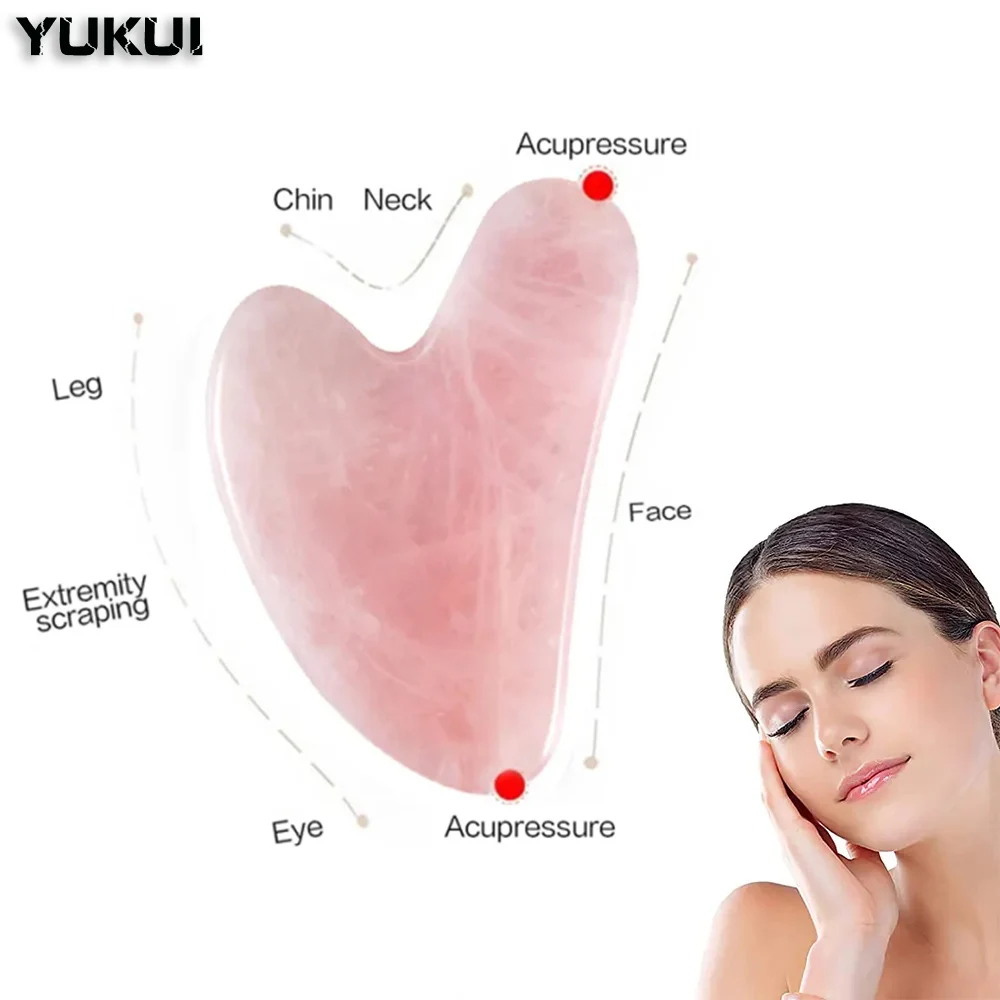 Massage Tool Guasha Mooie Massage Bijenwas Schrapen Massage Schraper Gezicht Massager Acupunctuur Gua Sha Voor Oog Gezicht Board SPA