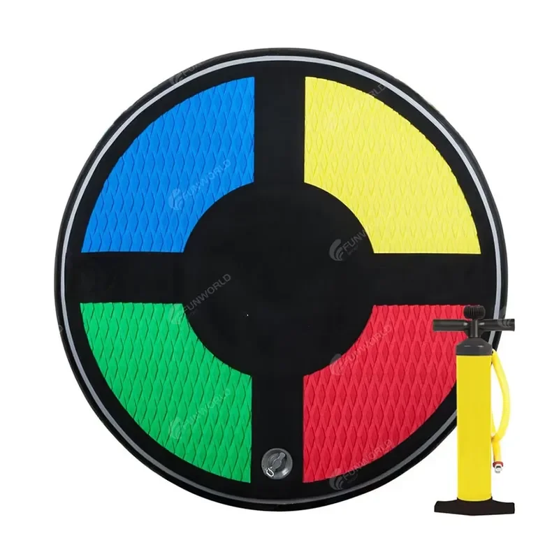 Customized Inflatable Water Sports Toys Inflatable Surfing Disc Towable Round Surfing Board for Kids and Adult