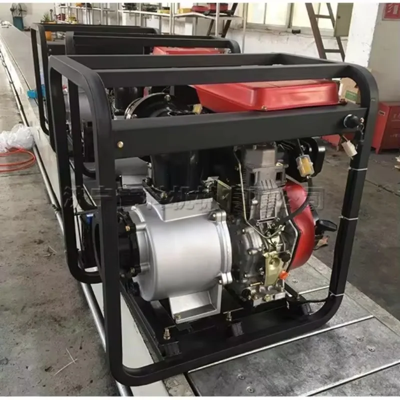 Engine Water Pump Movable Light Irrigation Water Pump High Flow Self Priming Irrigation Water Pump Power