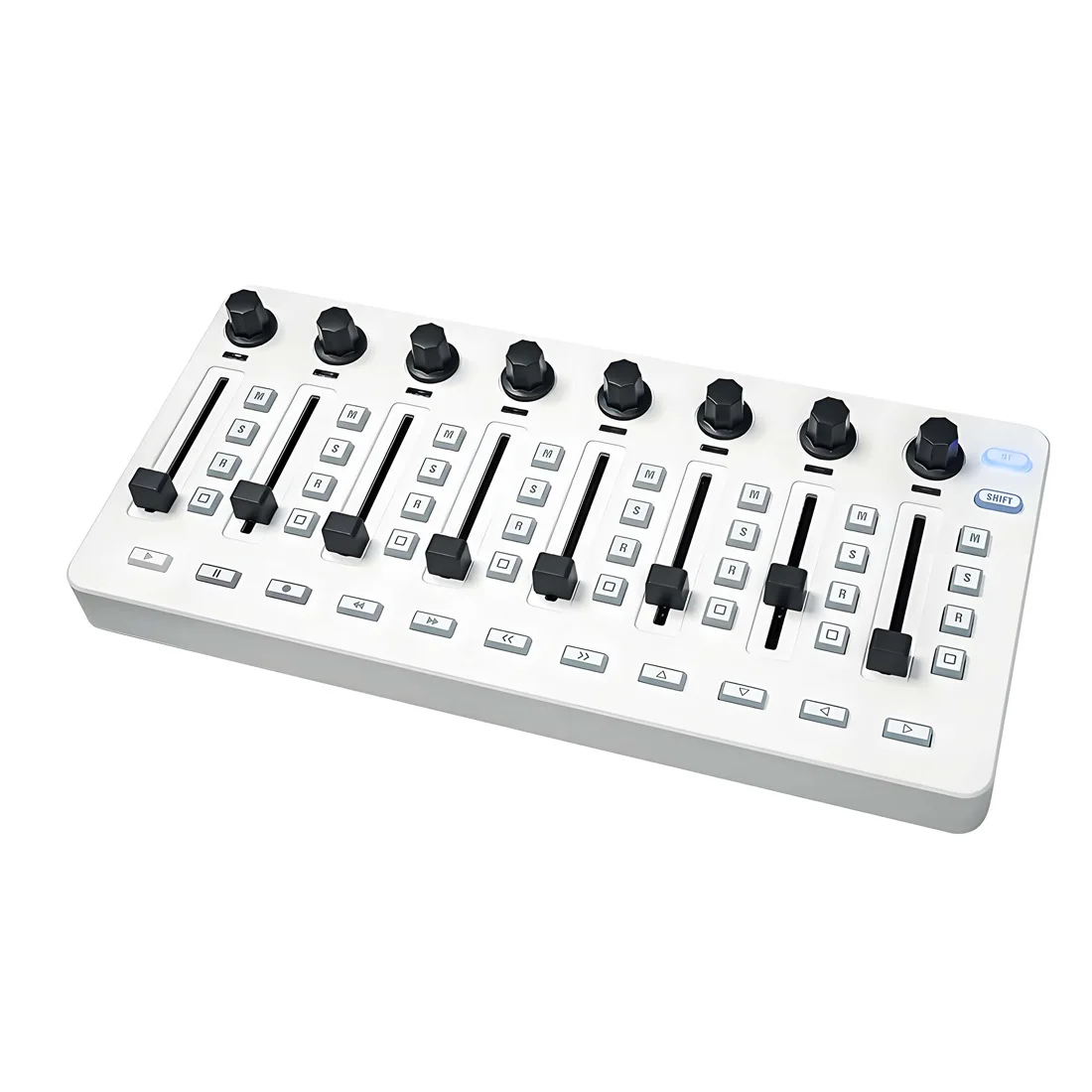 MIDI Controller Mixer, 8 Encoders, Software Control, USB MIDI Interface, Audio Mixing, Instrument Recording, Studio Equipment
