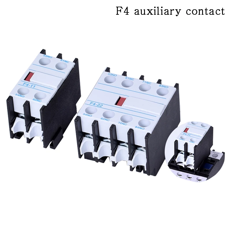 LA1-DN22 LA1-DN11 F4-22 F4-11 F4-31 F4-40 Contactor block Auxiliary The auxiliary contact for CJX2 LC1-D AC Contactor 4 Poles