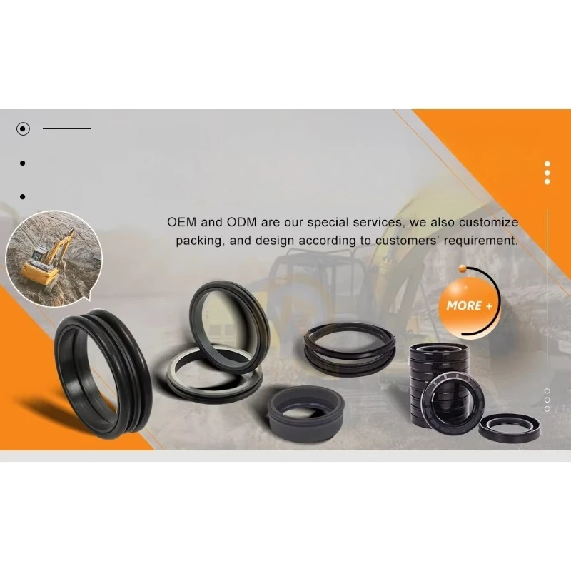 RVTON Dump Truck Brake Accessories Heavy Duty Face Floating Seals 562-33-0001 4 5000HRS Bearing Steel Silicone Rubber 18 Months
