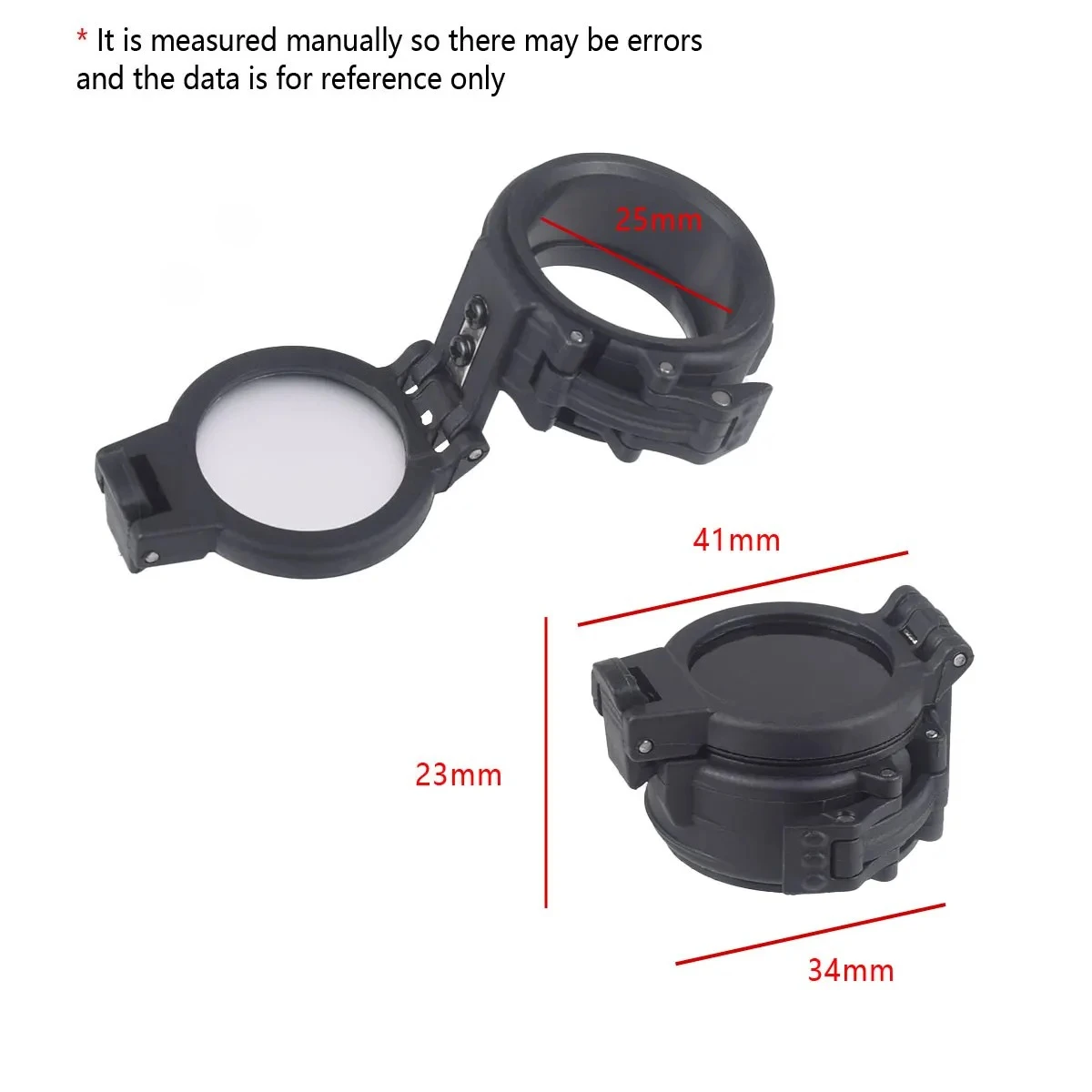 M300 M600 Tactical Flashlight IR Filter Lenses Protector Cover Light Scout For M300B M600B M300C M600C IR Shielding Protector