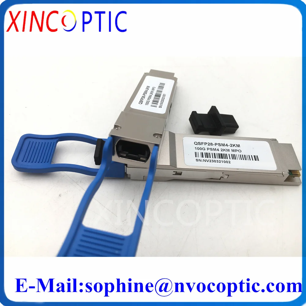 

100G QSFP28 2KM MTP/MPO/LC Optic Transceiver Module,100GBase-CWDM4 SMF 1271nm/1291nm/1311nm/1330nm DOM Duplex