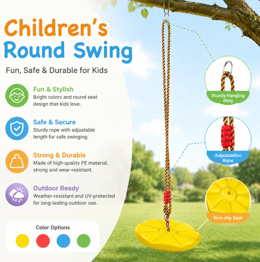 Balançoire suspendue octogonal - Kids Outdoor Chair avis et prix