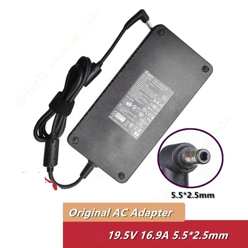 New Delta 330W Charger 19.5V 16.9A 5.5x2.5mm ADP-330AB D AC Adapter for MSI X8ti X10ti for Mechrevo X10ti Laptop Power Supply