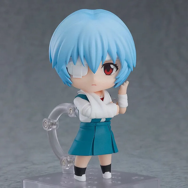 

#1197 #1202 Asuka 10cm Rei Ayanami Posable Action Figure Face Swap Collectible Model Desktop Decor For Anime Fans Gift