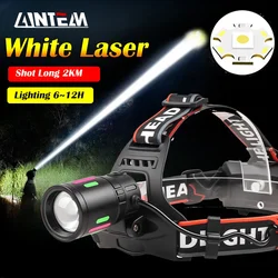 5000LM Powerful 30W LED Headlamp Type-C Rechargesble 18650 Shot Long 2KM Headlight Waterproof Head Torch  for Camping Fishing