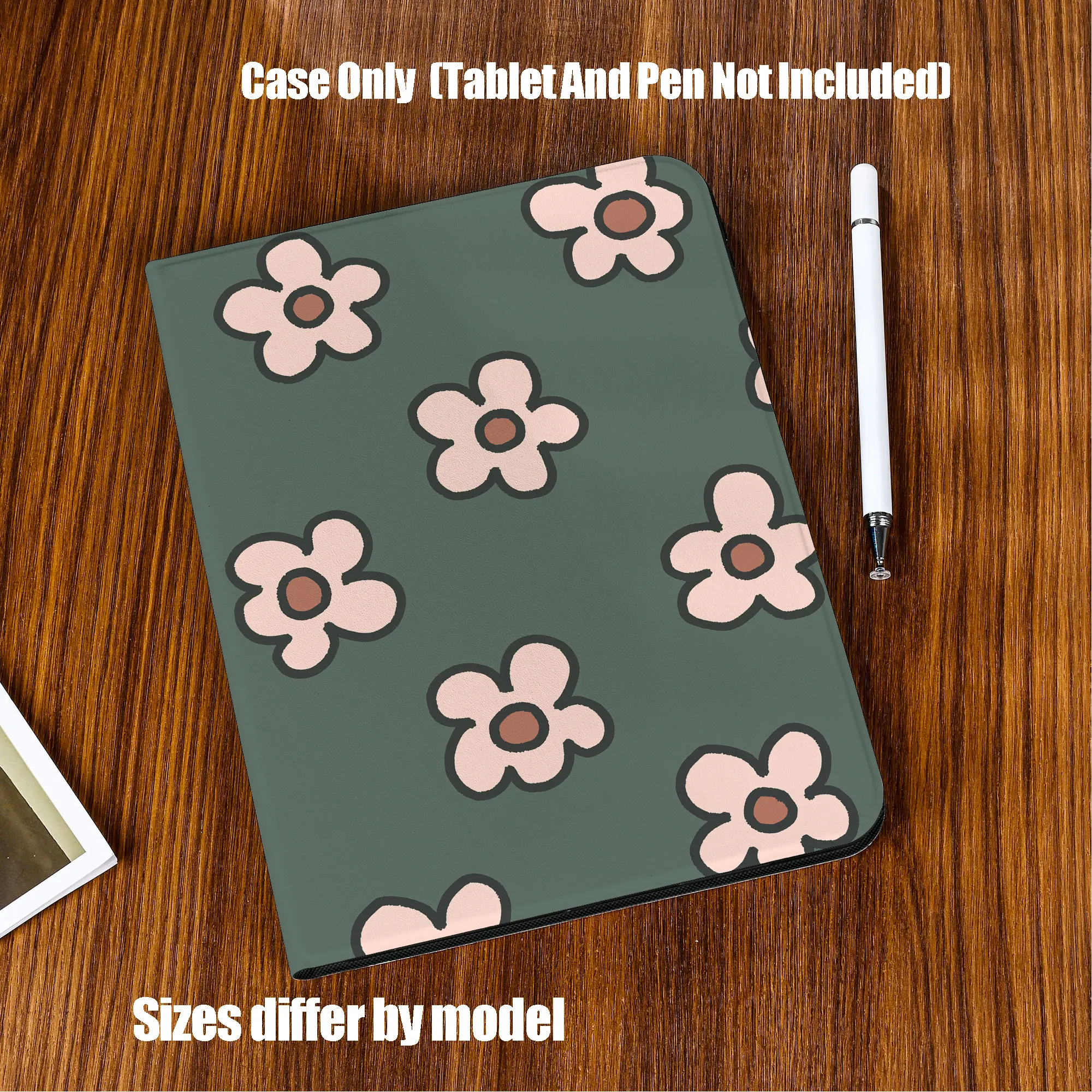 Shockproof TPU Tablet Protective Case with Pencil Holder Auto Sleep Wake for Apple /Samsung/Xiaomi/Redmi/Huawei/Honor