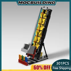 Moc Building Block GBC Screw Conveyer Dribbling Device DIY Assembly Model Sports Children's Gift Toy