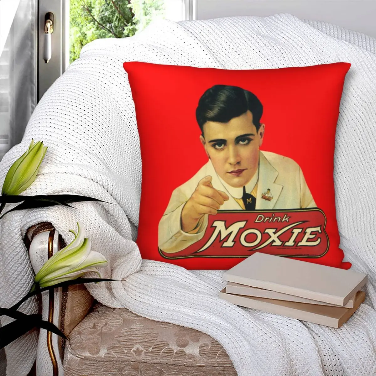 Moxie Square Pillowcase Polyester Pillow Cover Velvet Cushion Zip Decorative Comfort Throw Pillow For Home Bedroom