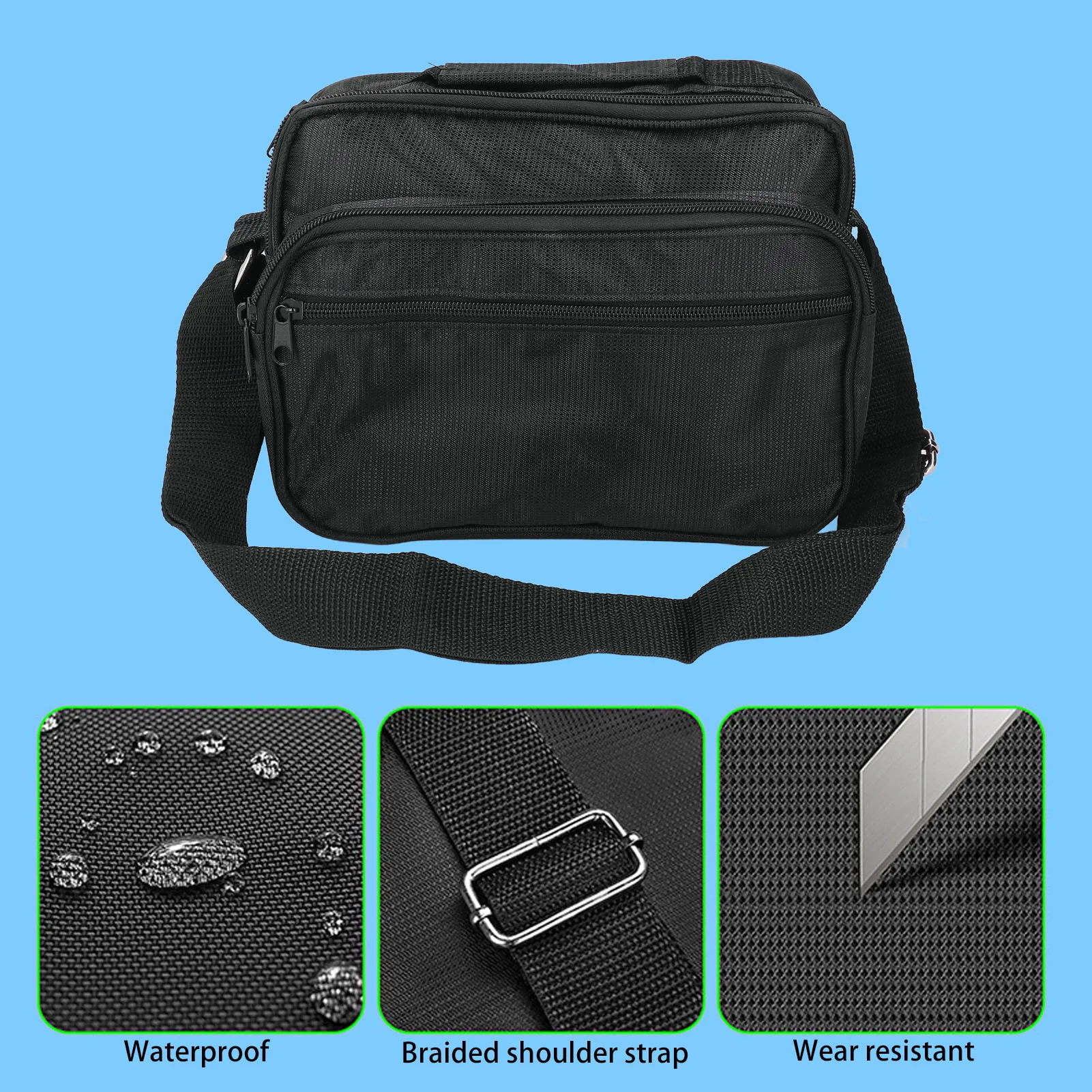 광학 클리닝 키트 광학 클리너 키트 13 in 1 휴대용 완전 경량 방진 FC SC ST용 보관 가방 포함