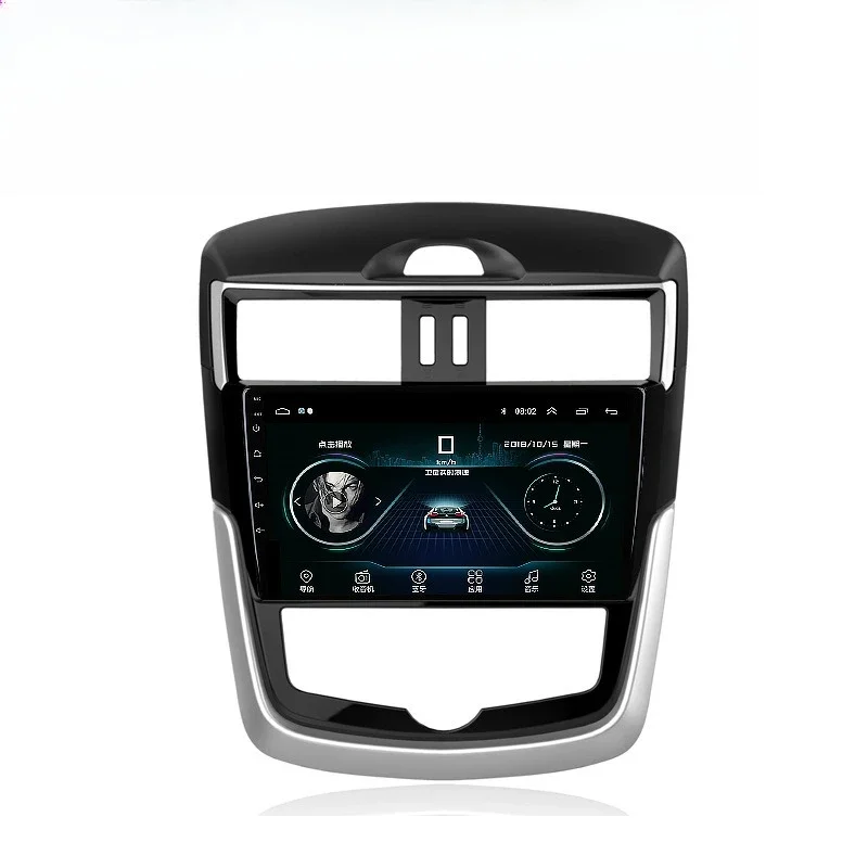Cross-border Tiida navigator Android intelligent central control large screen reversing image car all-in-one machine  for 05-21