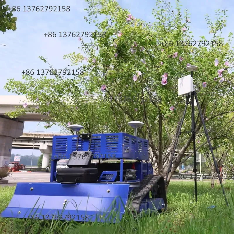 【2026】 the Great Challenge of Clearing Land and Weeding This Tracked Remote-Controlled Lawn Mower Self-Propelled