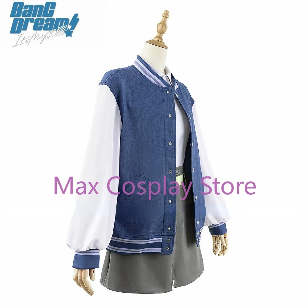 Max Cos BanG Dream! It's MyGO!!!!! Takamatsu Tomori Cosplay Costume Women Coat Short Skirt Halloween Any Size Wig