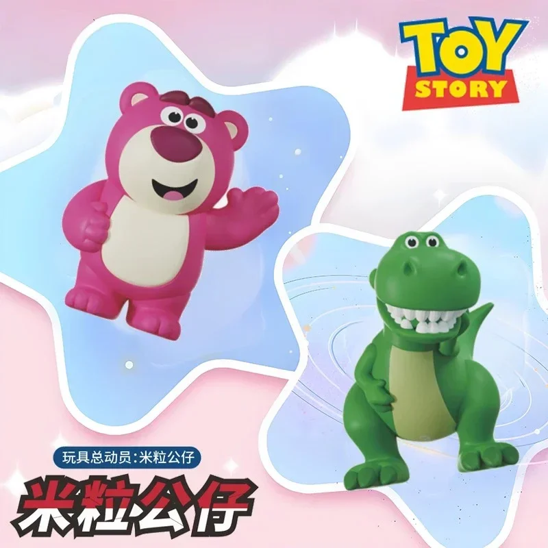Jandoon Toy Story تمثال حبوب الأرز وودي، الطنانة الخفيفة، كلب لينكي، Lots-o'-Huggin' Bear، Alien، صندوق أعمى حبيبي لطيف