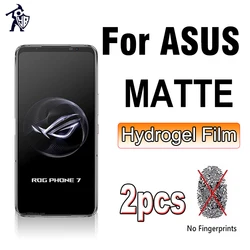 2pcs Matte Film For ASUS Rog Phone 7 6D Ultimate 6 5S Pro 3 Full Cover Film For ASUS Zenfone 8 Flip 9 10 Not Glass