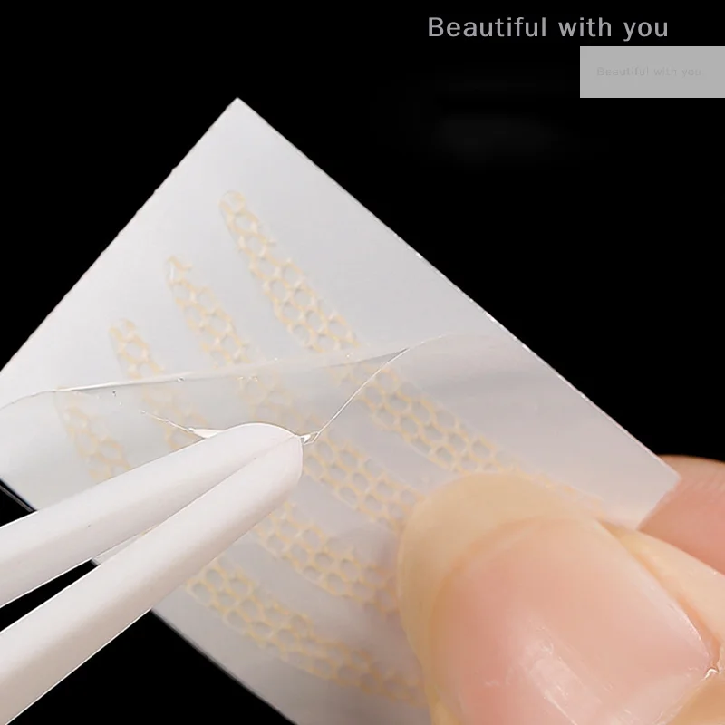 360 قطعة ماكياج واضح رمادي بيج الجفن شريط عيون كبيرة غير مرئية مزدوجة أضعاف الجفن الظل الشريط ملصق الجمال أداة #4