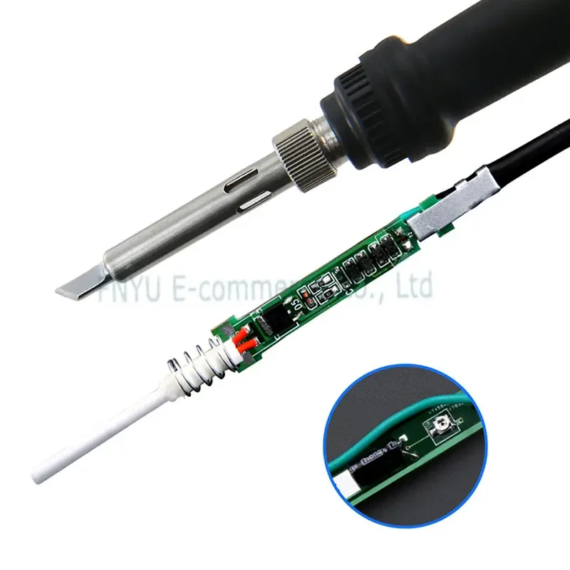 ไฟฟ้าเครื่องเชื่อมเหล็กที่ดีที่สุด BSE-102D 60W อุ่นภายใน Thermostatic SMD PCB เครื่องใช้ไฟฟ้าเชื่อมเครื่องมือซ่อมแซม Rework