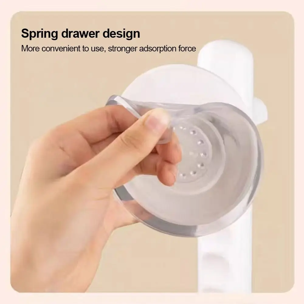 Universal Plastic Suction Cup Handles Anti-Slip Bath Safety Support Handles No Drilling Required Bath Safety Grab Bars Shower