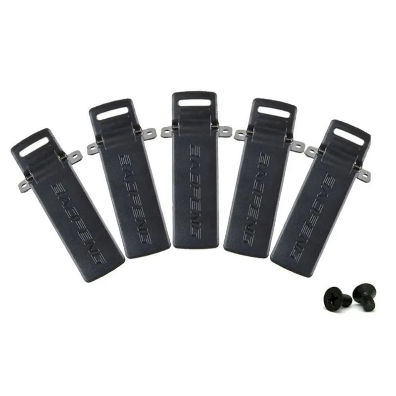 100Pcs Baofeng Walkie UV-5R talkie Belt Clip for UV-5R UV-5RA UV-5RB UV-5RC UV-5RD UV-5RE 5RE Two Way Radio Baofeng Accessories
