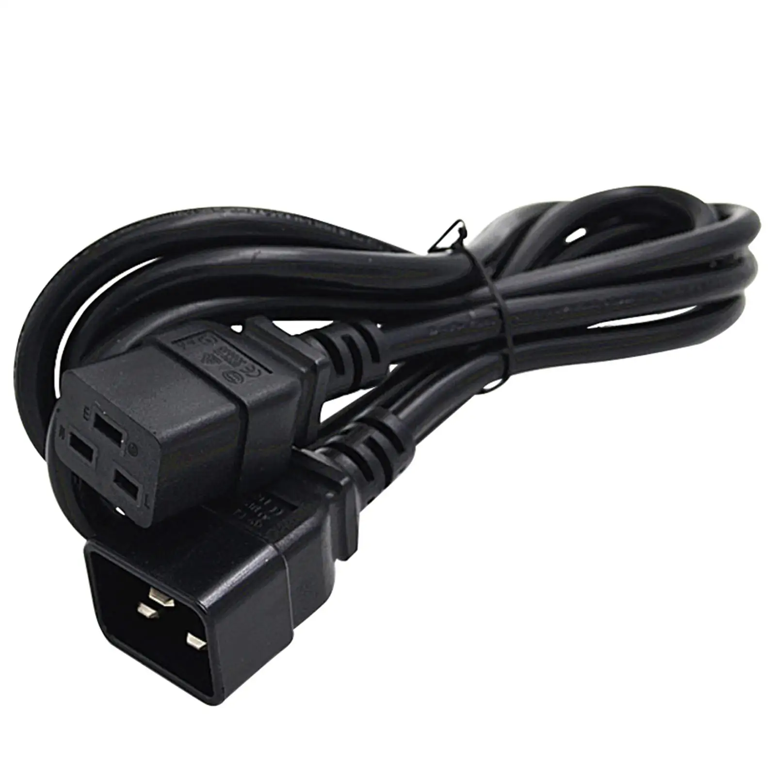 IEC320-C20 إلى IEC320-C19 سلك محول الطاقة تصنيف التحويل الحالي 16A