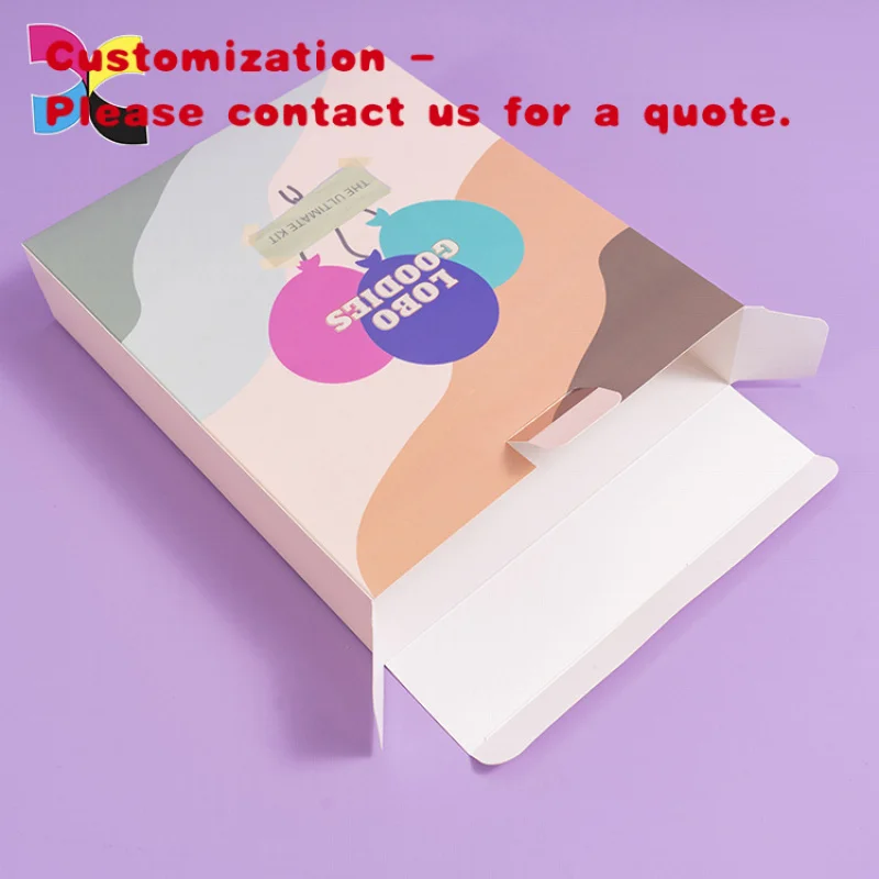 

custom.Pink Boxes and Packaging Cornmeal Box Packaging Clothes