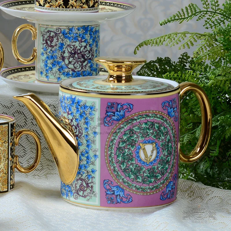 European-Style Coffee Set Overglazed Color Figure Bone China Tea Set British Afternoon Tea Ceramic Coffee Cup Set Coffee Set