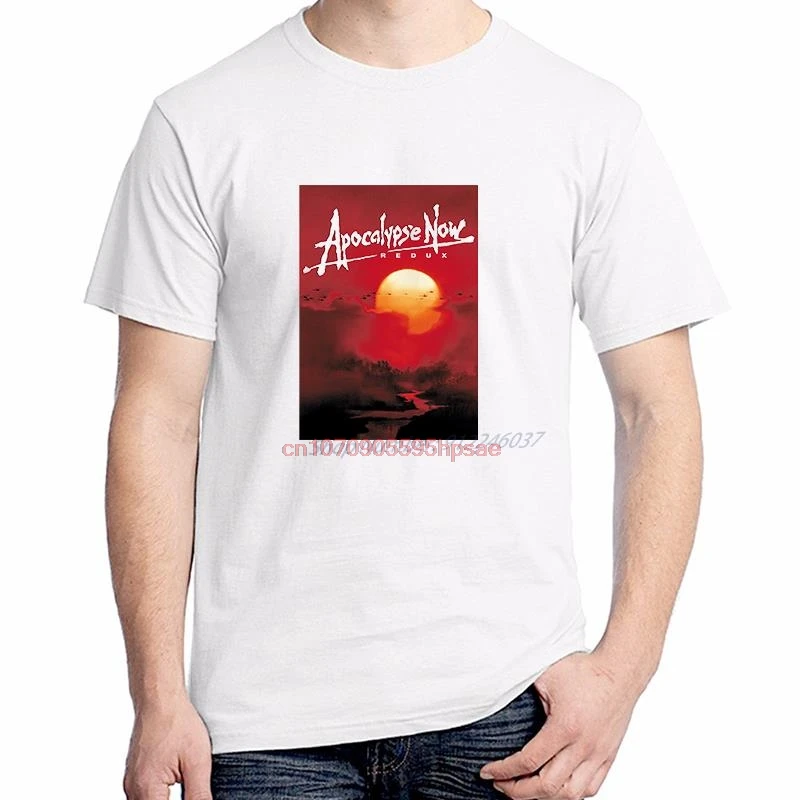 Apocalypse Now Vietnam War Congo Helicopters Graphic T-Shirt Cotton Short Sleeve Movie Fans Fashion Top Tee