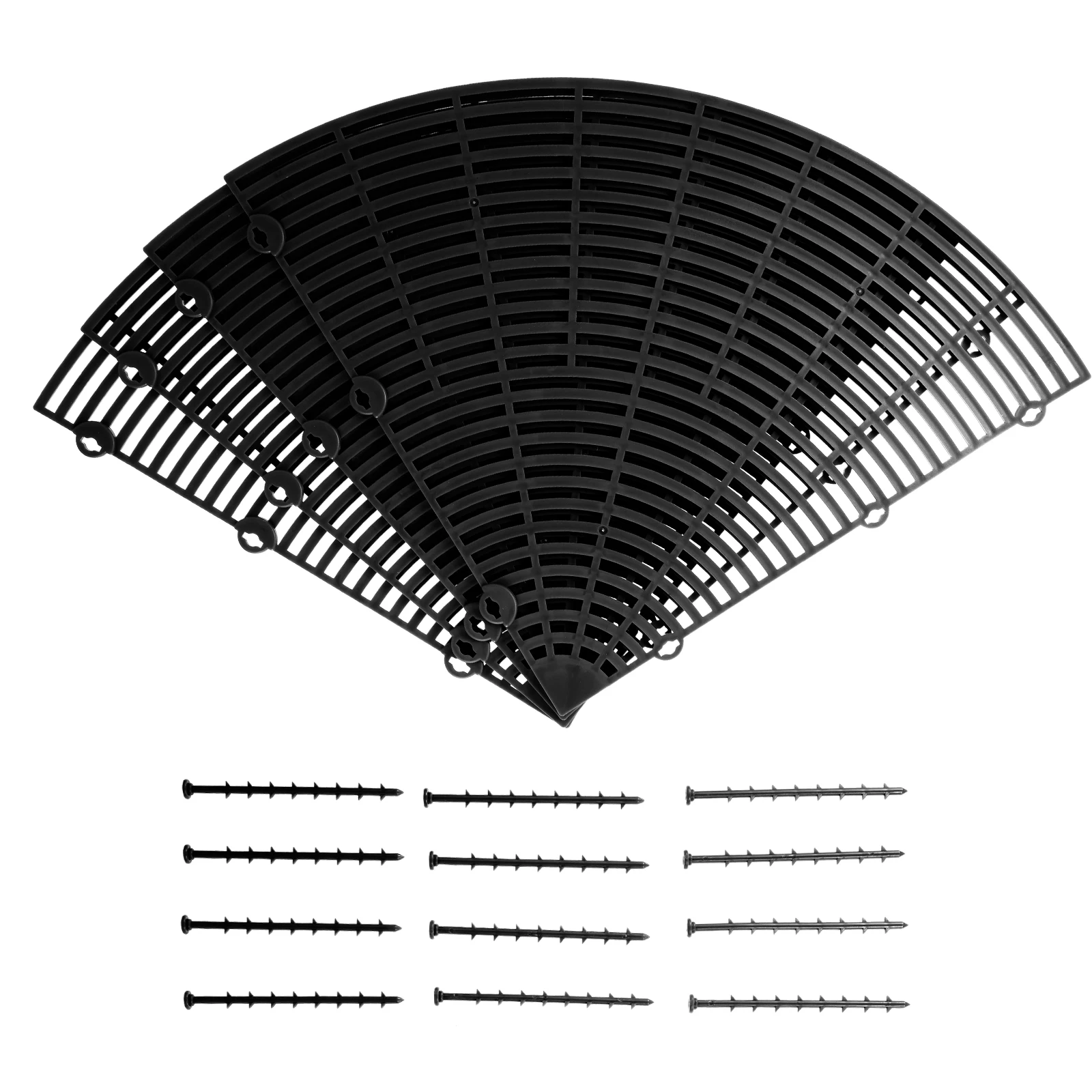 Flower Pot Soil Cover Cuttable Guard Bonsai Shield Protective Plastic Plant Pot Grid Soil Guarding Cover