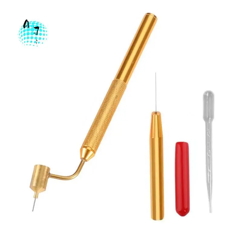

A07F-Detailing Fine Line Paint Applicator Pen Slanting Precision Ruling Pen For Rock Chips Car Scratch Repair Touch Up