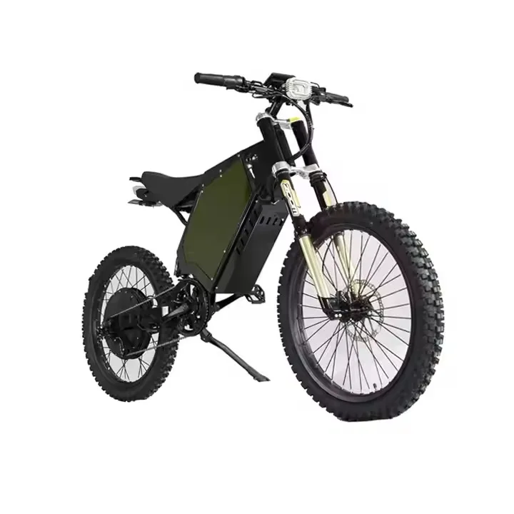 Steamoon 3000W 48v Full Suspension Electric Bike For Daily Work Use Integrated Battery & Central Motor Ebike