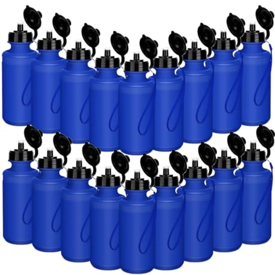 

Набор из 36 многоразовых спортивных бутылок для воды без БФА, пластиковые бутылки для воды, подарки к концу года, летние подарки для студентов