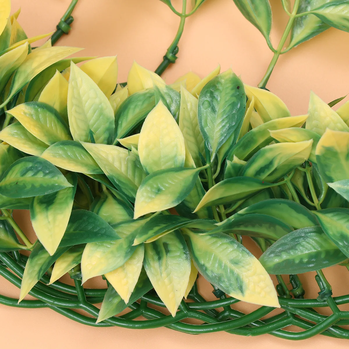 

Simulation Creeper Vine Artificial Plants Plastic Leaf Vine For Home Wedding Decor Green Suction Cup Hanging Fake Leaf Pet