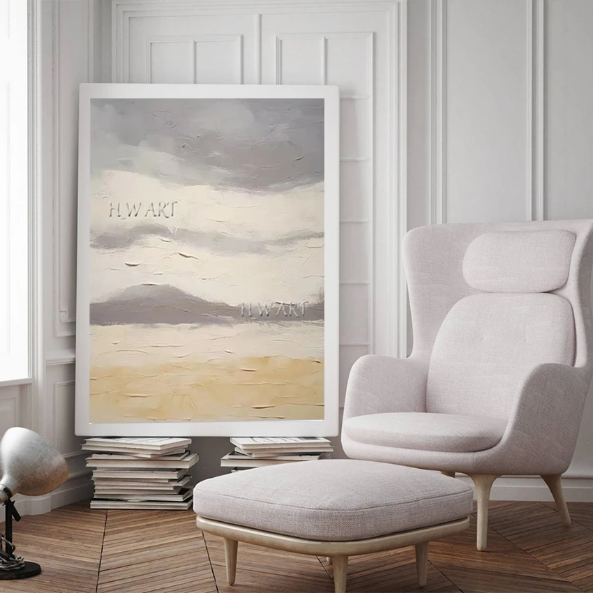 

Картины с акриловой текстурой, картина на холсте, безрамное, офисное произведение искусства большого размера, оптовое абстрактное украшение стены