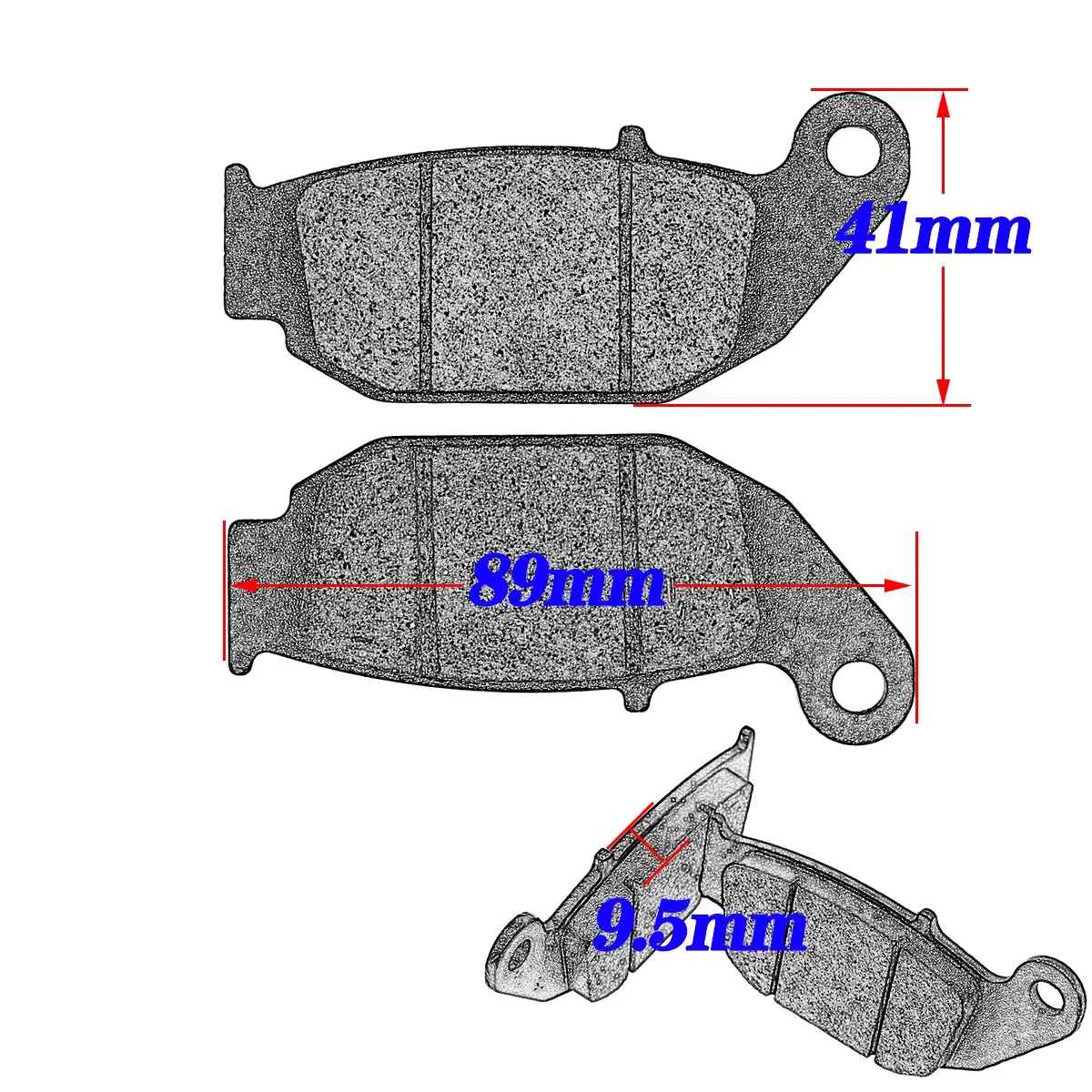 Motorcycle Accessories Front and Rear Brake Pads for Honda CRF250L CRF 250L CRF250M 2012 2013 2014 2015 2016 2017 2018 2019