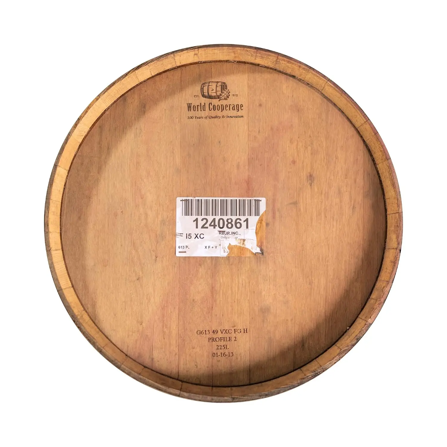 Midwest Barrel Company Authentic California Red Wine, 59/60 Gallon