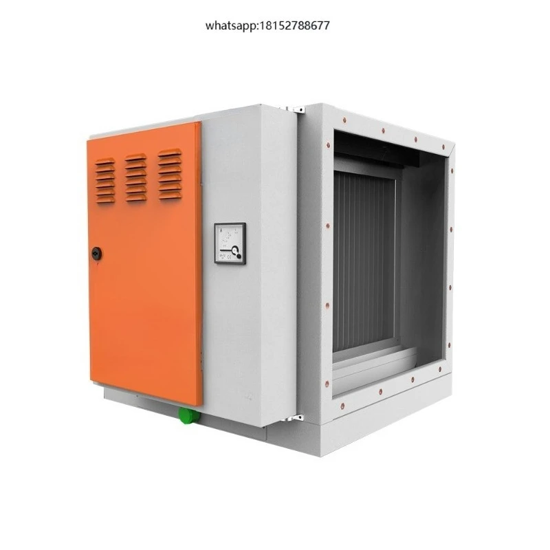 Purified Air  Smoke Emission Air Purifier Kitchen Fume Control Emission System Electrostatic Oil Fume Purifier