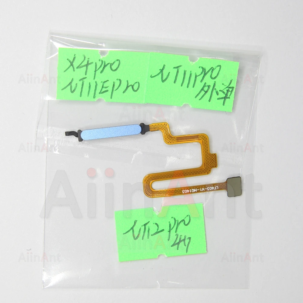 Side Power Button Touch ID Finger Scanner Fingerprint Sensor Flex Cable For Xiaomi Redmi Note 11 11s 12s 11E 11T Pro 4G 5G