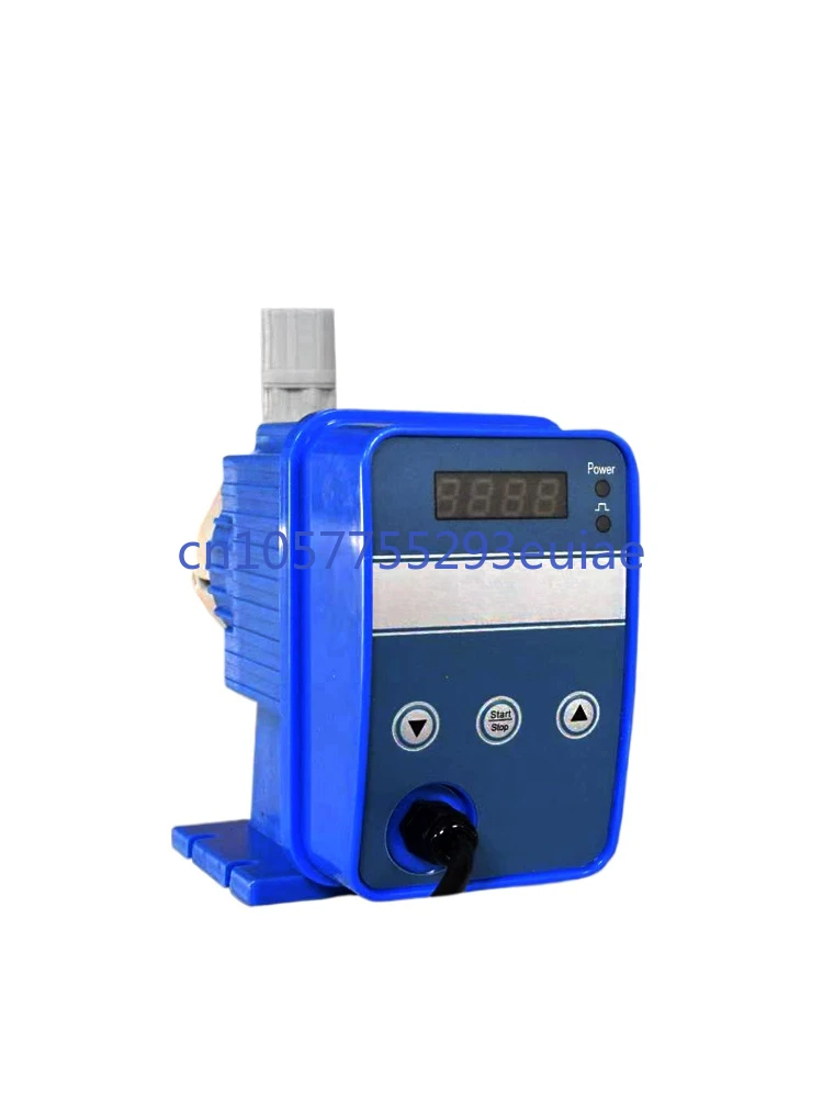 Dosing metering pump Electromagnetic diaphragm Automatic dosing water treatment Acid and alkali resistant pump Flow adjustable