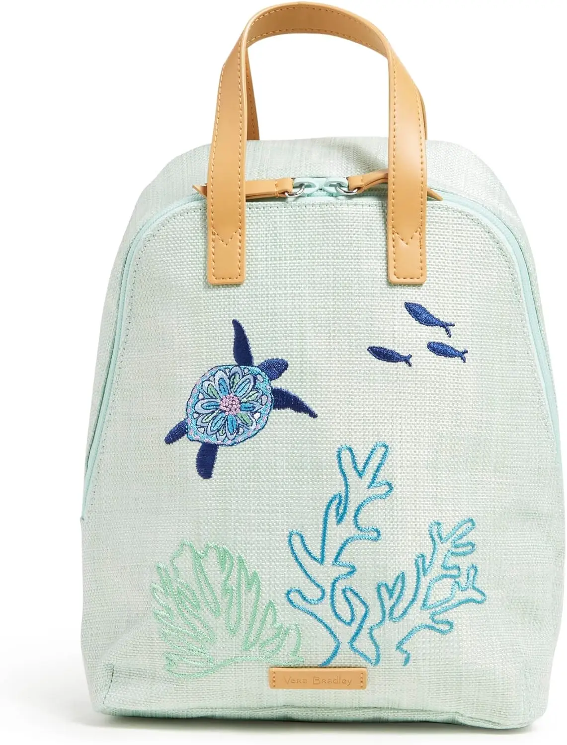 

Женский мини-рюкзак-тоут Vera Bradley из соломки для пляжа