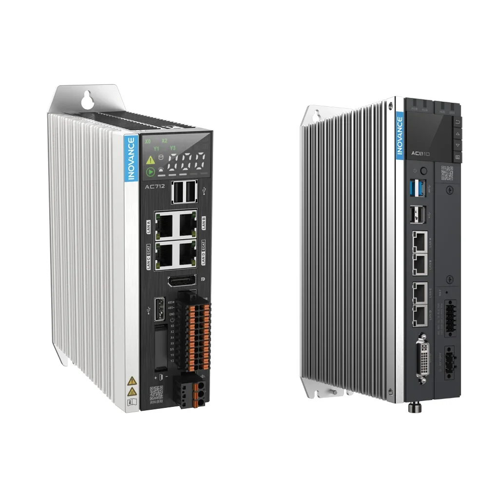 Original New Inovance AC800 AC700 series Intelligent Machine Controller Hardware AC810-0122-U0R0 High-performance smart PLC